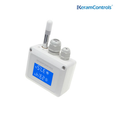Transmissor úmido do Temp da montagem da temperatura do ar e da parede do sensor RS485 da umidade