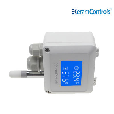 Sensor da umidade e de temperatura para ambientes críticos dos hospitais das salas de limpeza
