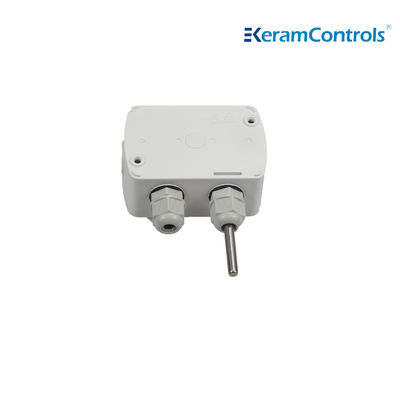 Sensor de temperatura fixado na parede para o líquido e o ar