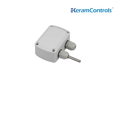 Sensor de temperatura fixado na parede para o líquido e o ar
