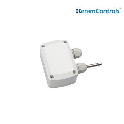 Sensor de temperatura fixado na parede para o líquido e o ar
