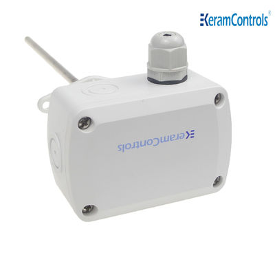 Os transmissores do sensor PT1000 arejam o sensor de temperatura de dois fios