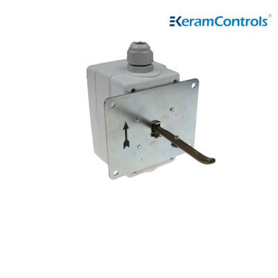 O canal do interruptor de fluxo do ar do ABS IP65 montou o fluxo de ar que prova o interruptor