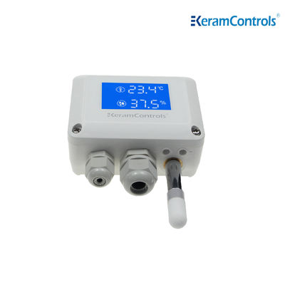 Transmissor 16-30V da umidade da temperatura da exposição de diodo emissor de luz