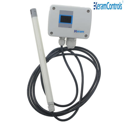 Transmissor IP65 16-24V da velocidade de ar do cabo 0-10V