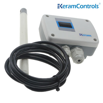 Alta temperatura do transmissor da velocidade do ar RS485 do ABS IP65 resistente