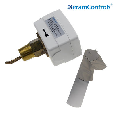 Interruptores de fluxo líquidos de bronze 24V do OEM IP65 15A para o condicionamento de ar de aquecimento