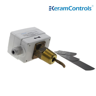 Interruptores de fluxo líquidos de bronze do OEM IP65 24V 15A para o aquecimento, condicionamento de ar