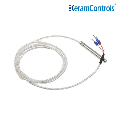 Fio 316 inoxidáveis dos transmissores 2 do sensor de PTFE 5K 10K NTC