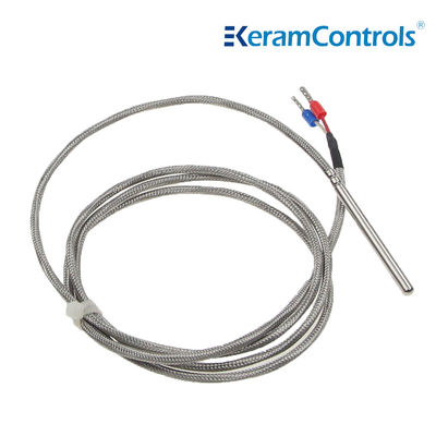 Fio 316 inoxidáveis dos transmissores 2 do sensor de PTFE 5K 10K NTC