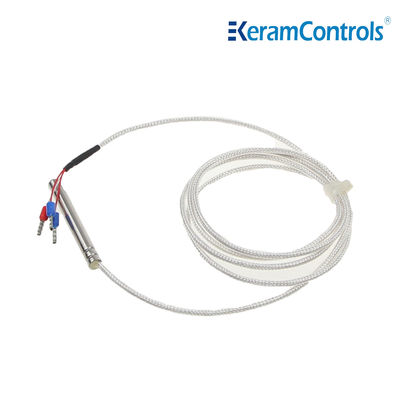 2 sensores de temperatura impermeáveis do fio 316 IP65 inoxidáveis