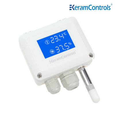 Transmissor da umidade da temperatura do fio KTH500 3 para a estufa
