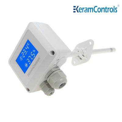 Transmissor da umidade da temperatura do fio KTH500 3 para a estufa