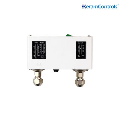 Sensor ajustável do interruptor de pressão do compressor de ar IP54 de aço inoxidável