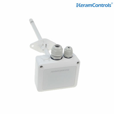 Transmissor da temperatura IP65 e da umidade com exposição do LCD