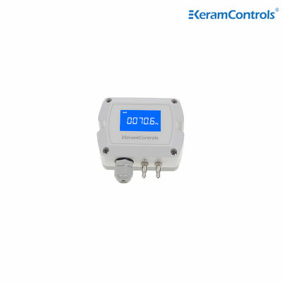 Sensor de pressão micro diferencial NEMA4 com ecrã LCD de luz preta