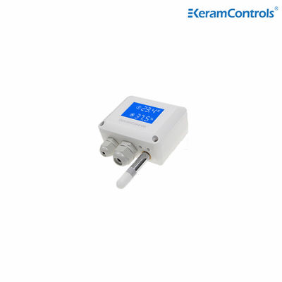 Sensor de temperatura e umidade do ambiente com retrovisor LCD iluminado