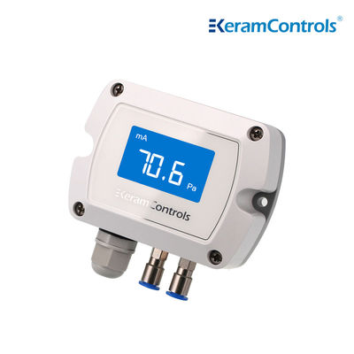 KDP210Q RS485 Transmissor de pressão diferencial de ecrã LCD para sala limpa