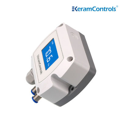 KDP210Q RS485 LCD Display HVAC Transmissor de pressão diferencial para edifícios comerciais