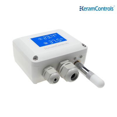 Transmissor da umidade da temperatura de canal com controle principal 4~20mA dos sensores da elevada precisão