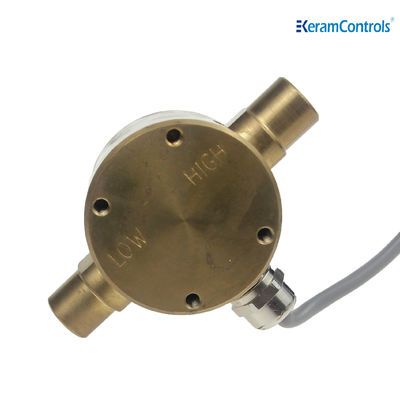 3 transmissor de pressão diferencial líquido 4-20mA do fio 0-5V