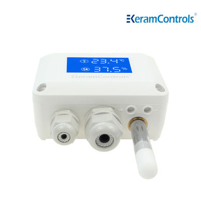 O canal de ar montou a umidade RS485 IP65 do Temp dos transmissores do sensor