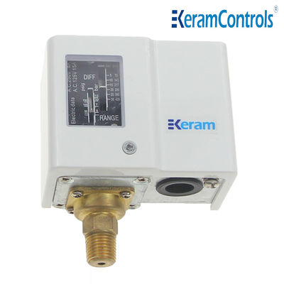 Interruptores de pressão ajustáveis brancos 72A de 250V 10A