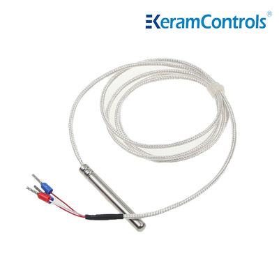 Fio impermeável dos sensores de temperatura 2 de PTFE PT100 PT1000