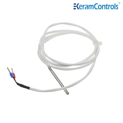 sensores de temperatura 50mm impermeáveis 5k de 6mm 40mm 10k PT100 PT1000 NTC