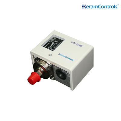 A pressão IP54 ajustável de aço inoxidável comuta o interruptor de fluxo branco da pressão diferencial