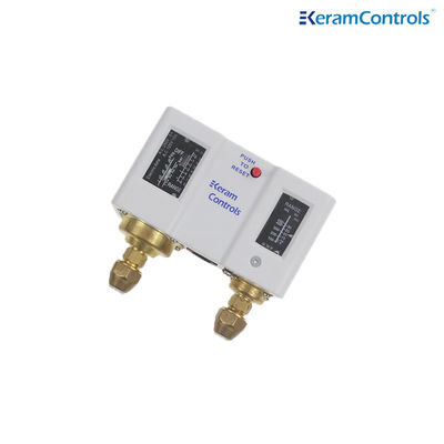 Interruptor de pressão Hvac duplo de conexão de latão com certificação CE