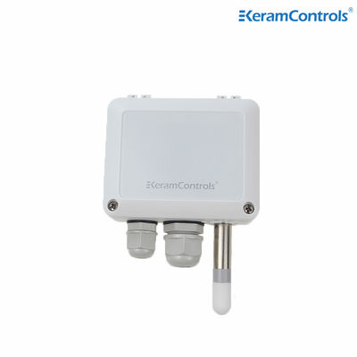 Transmissor da temperatura IP65 e da umidade com exposição do LCD