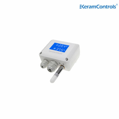 4-20mA / RS 485 Sensor de temperatura e umidade de saída com classe de proteção IP65
