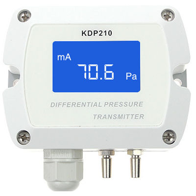 Transmissor de pressão diferencial Hvac com ecrã LCD iluminado e tempo de resposta de 0,5 s