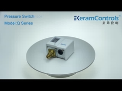 Interruptor de pressão ajustável SPDT para refrigerante fluorado