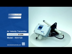 Transmissor da velocidade de ar de -20~+70℃ para o sistema variável do volume de ar