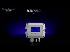 Transmissor de Pressão Diferencial KDP Alta Precisão IP65 4-20mA
