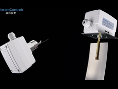 Comutador de fluxo de ar de elemento de detecção de remo para aplicações industriais